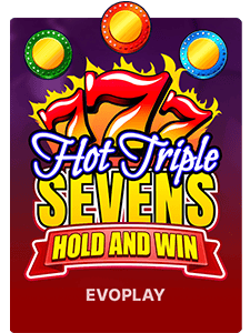 Hot Triple Sevens Hold & Win