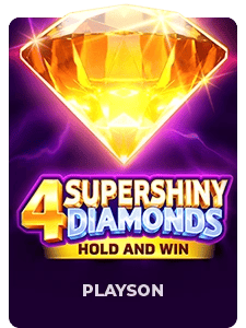 4 Supershiny Diamonds: Hold and Win