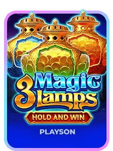 3 Magic Lamps: Hold and Win