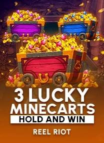 3 Lucky Minecarts Hold and Win