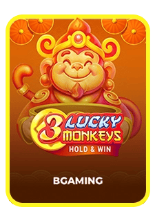 3 Lucky Monkeys Hold & Win