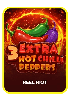 3 Extra Hot Chilli Peppers