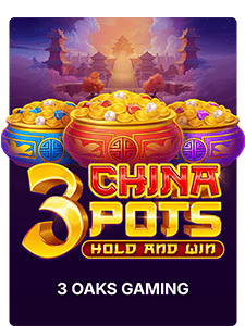 3 China Pots