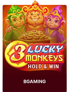 3 Lucky Monkeys Hold & Win