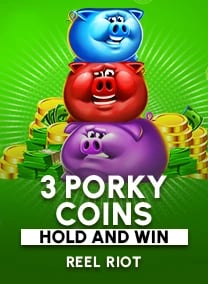 3 Porky Coins Hold and Win