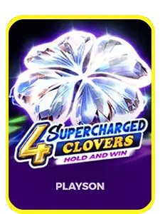 4 Supercharged Clovers: Hold And Win