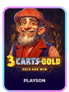 3 Carts of Gold: Hold and Win