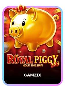 3x3 Royal Piggy: Hold the Spin