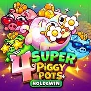 4 Super Piggypots: Hold&Win