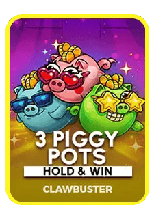 3 Piggypots: Hold&Win
