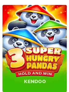 3 Super Hungry Pandas