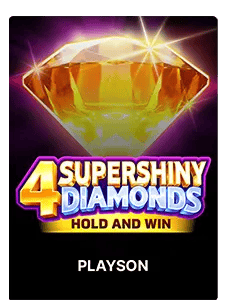 4 Supershiny Diamonds: Hold and Win