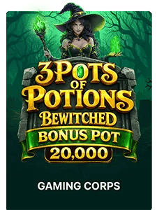 3 Pots of Potions Betwitched Bonus Pot 20,000