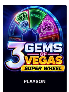 3 Gems of Vegas: Super Wheel