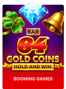 64 Gold Coins Hold and Win