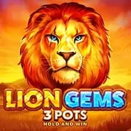 Lion Gems 3 Pots: Hold and Win