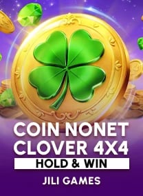 Coin Nonet Clover 4x4 : Hold & Win
