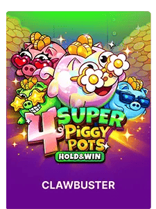 4 Super Piggypots