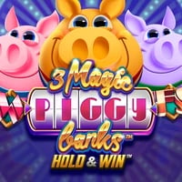 3 Magic Piggy Banks Hold & Win