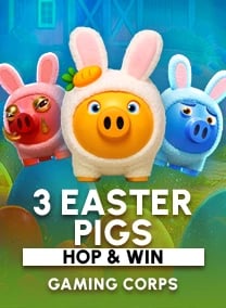 3 Easter Pigs Hop & Win