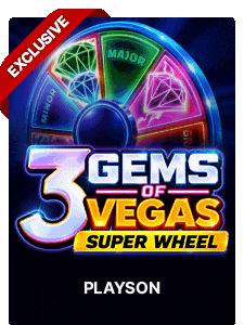 3 Gems of Vegas: Super Wheel