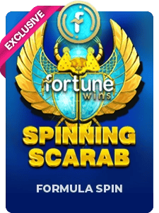 Fortune Wins Spinning Scarab