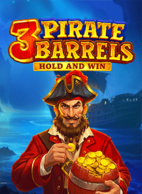 3 Pirate Barrels Hold and Win