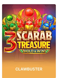 3 Scarab Treasure: Hold&Win