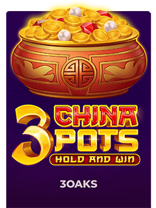 3 China Pots