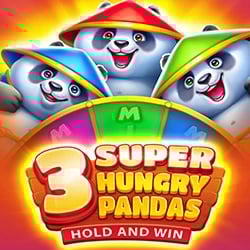 3 Super Hungry Pandas