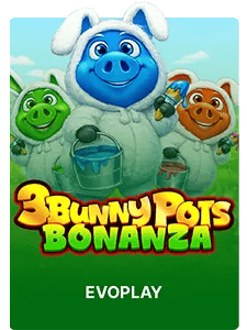 3 Bunny Pots Bonanza