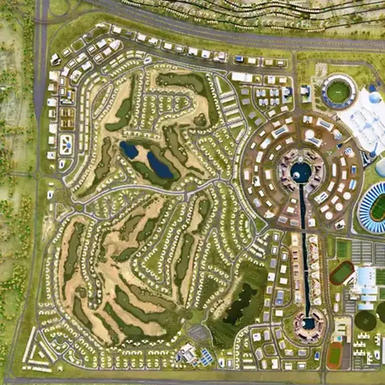 London Gate Golf Vista Heights  location image