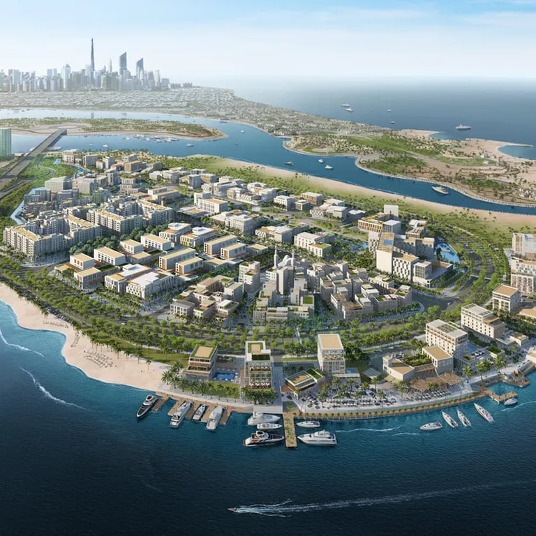 Seef Residences by Alef location image