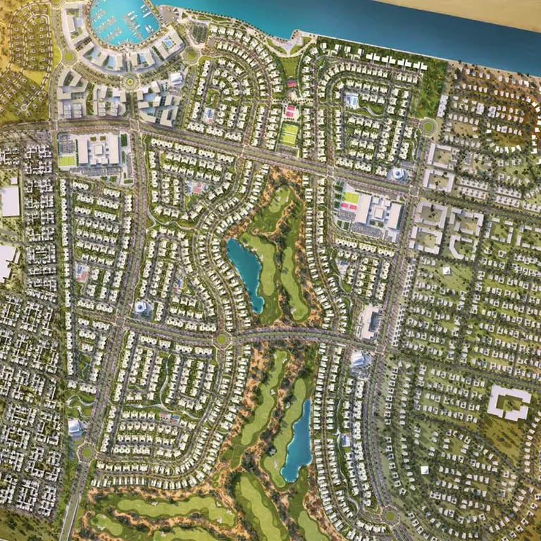 Aldar Yas Acres location image