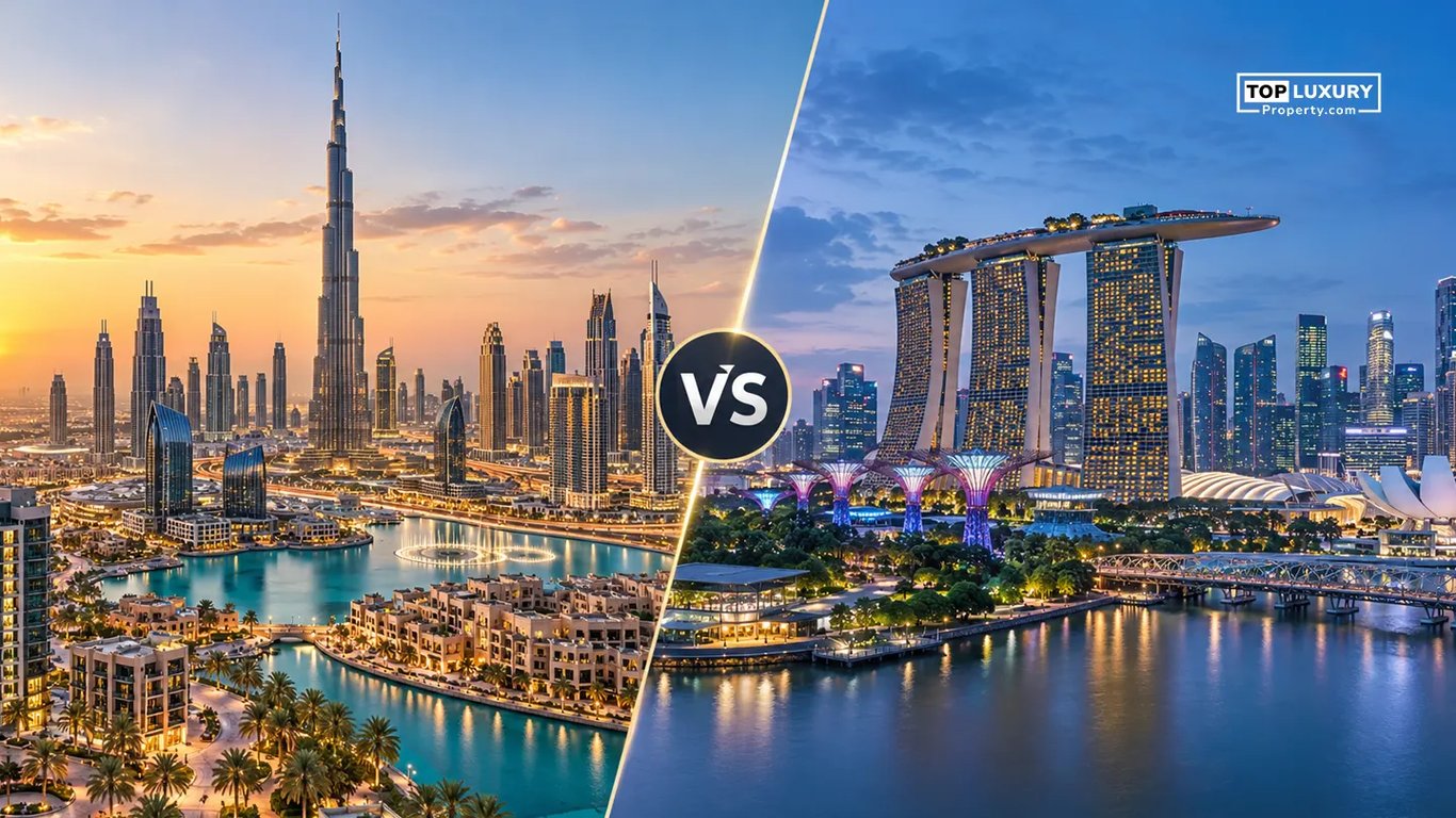 Dubai vs Singapore Real Estate 