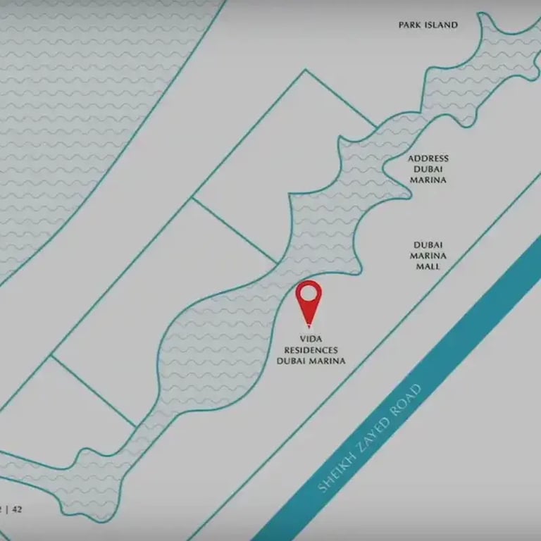 Emaar Vida Residences location image