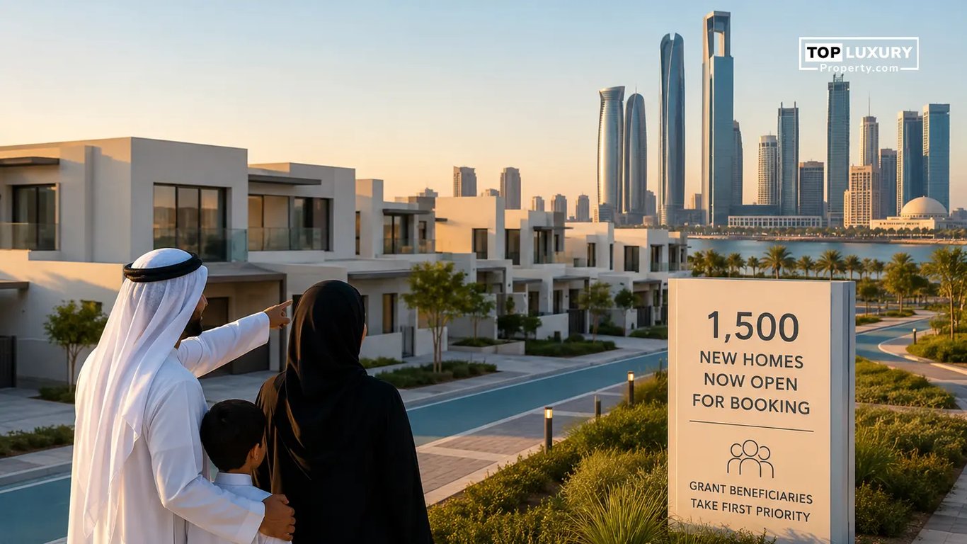 Abu Dhabi Launches 1,500 New Homes for Citizens in 2026