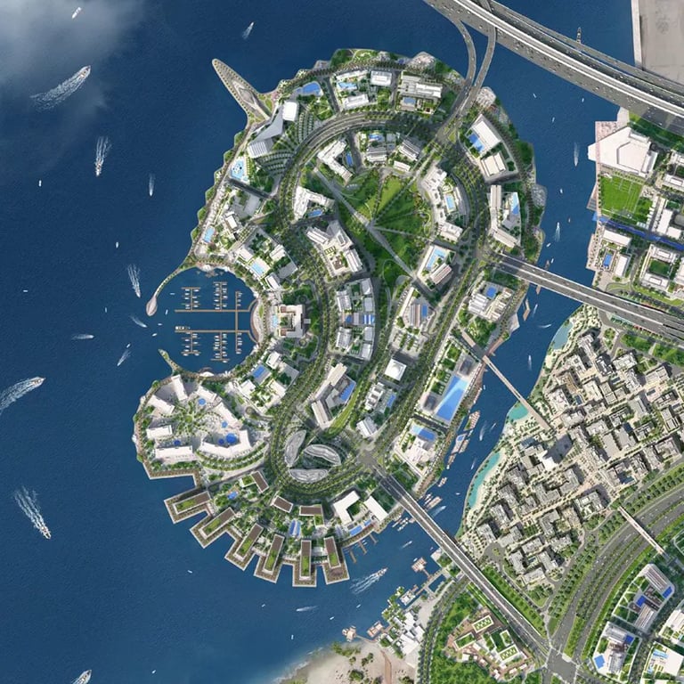   Emaar The Cove 2 location image
