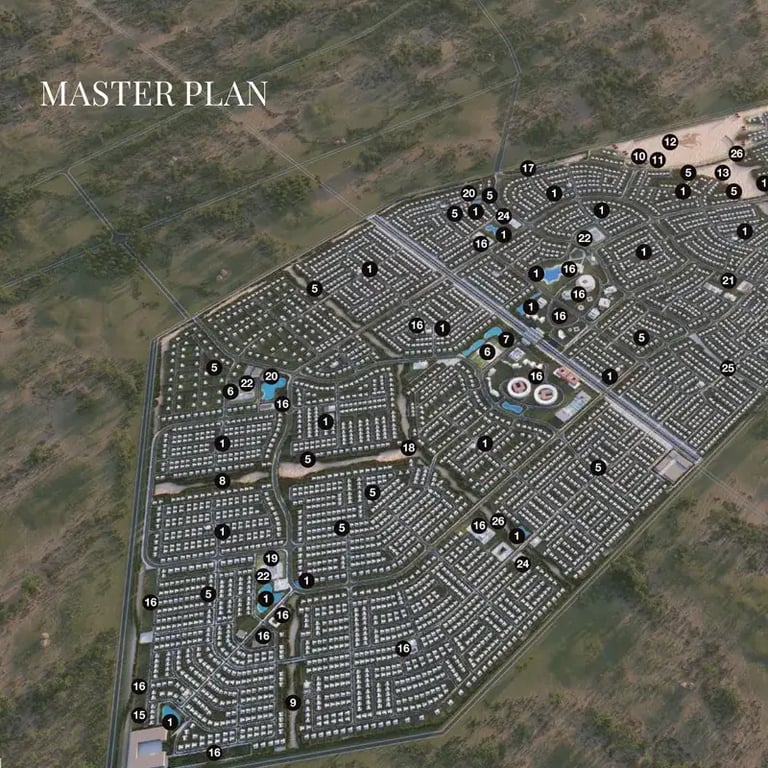 Arabian Hills Estate location image