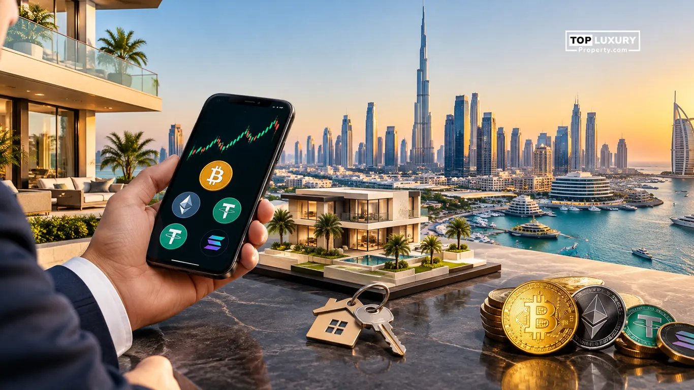 How to Buy Dubai Property With Bitcoin & Crypto in 2026