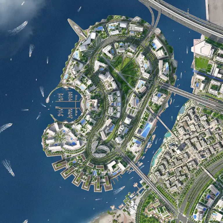 Emaar The Cove location image