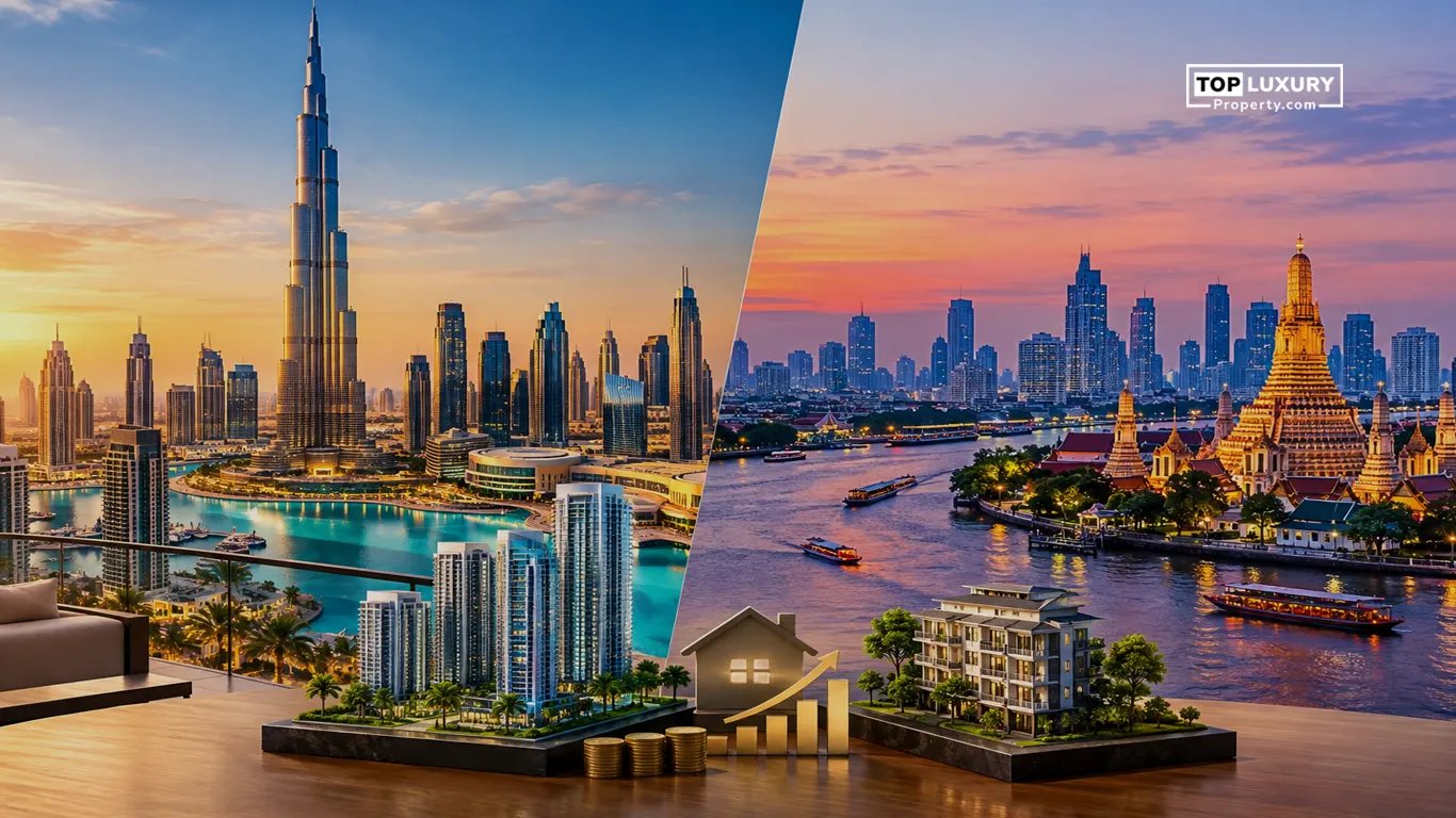 Dubai vs Bangkok Real Estate 2026