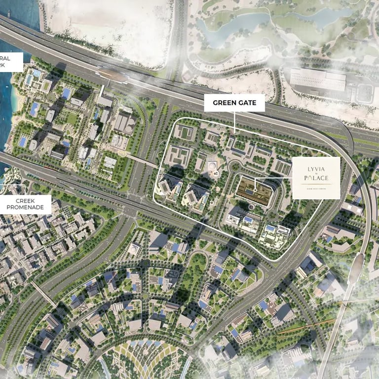 Emaar Lyvia by Palace location image