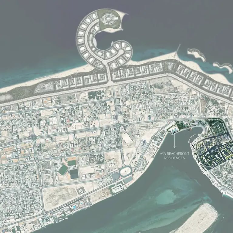 Aya Beachfront Residences location image