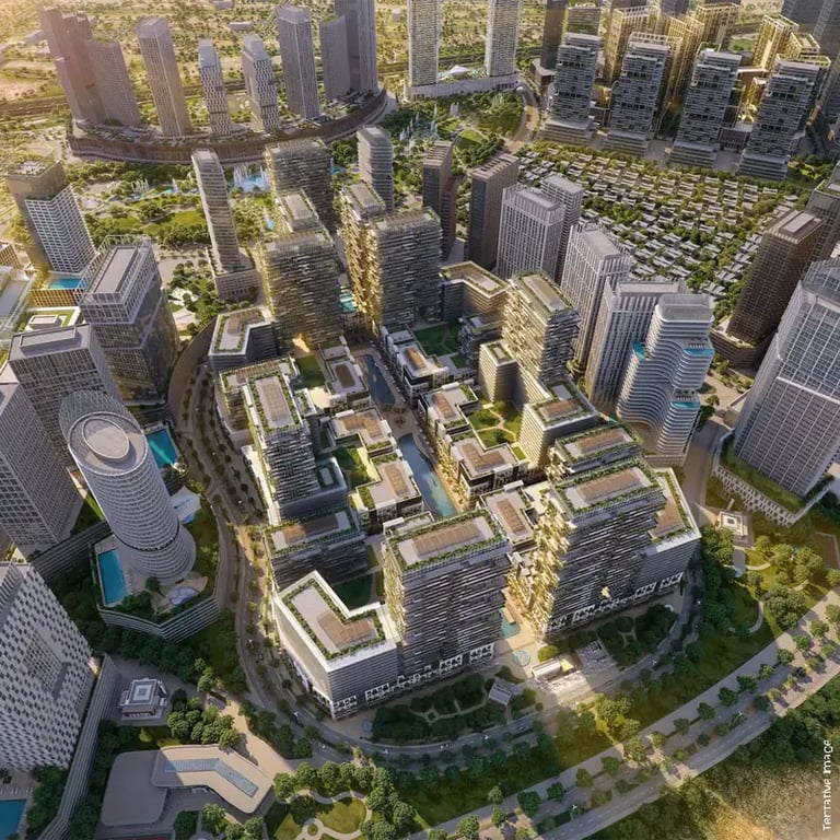Azizi Milan Heights location image