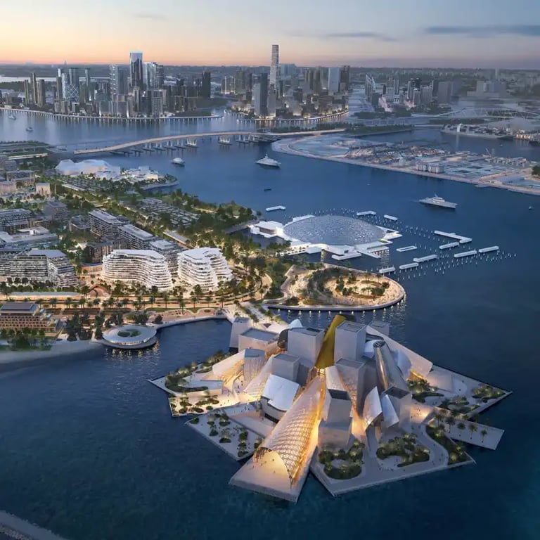 Baccarat Residences Saadiyat location image