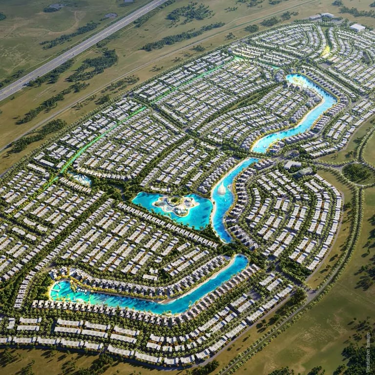 Damac Islands Apartments location image