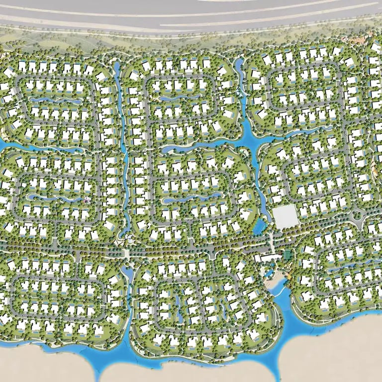 Emaar Address Villas location image