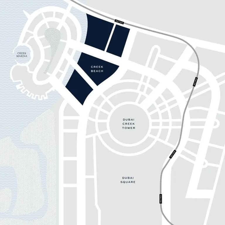 Emaar Breeze location image