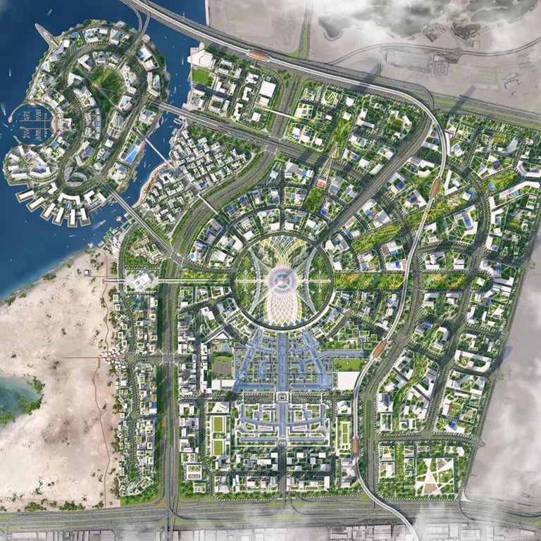 Emaar Creekside 18 location image